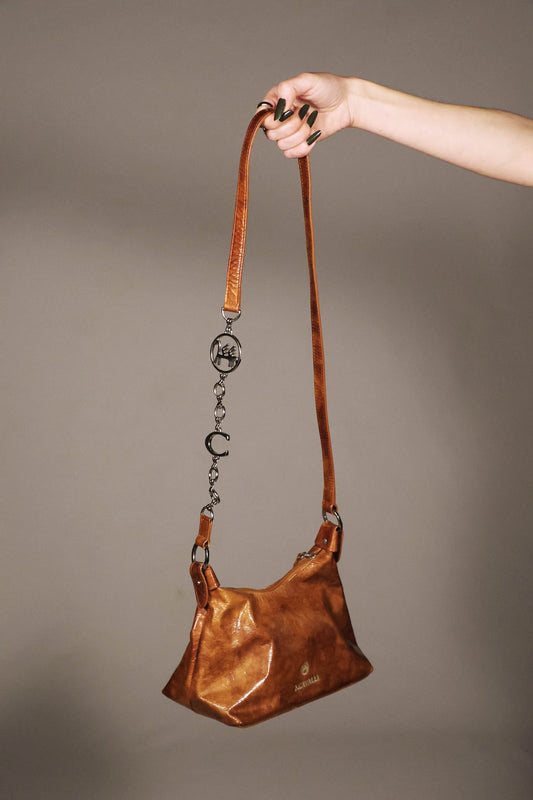 B. Cavalli Leather Bag